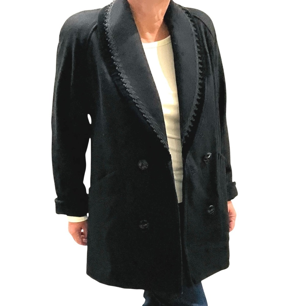 Jofeld Black Wool Blend Assembled In Mexico Styled in USA‎ Jacket
